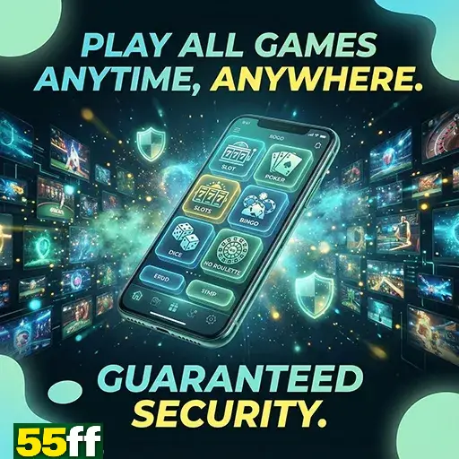Etapas da instalação do aplicativo 55ff no Android